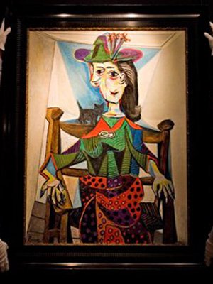 Dora Maar au chat, Pablo Picasso